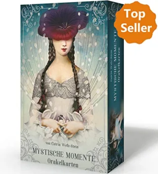 Mystische Momente (Oracle of Mystical Moments). Dekorative Box mit Silberprägung 52 Inspirationskarten und Booklet ca. 60 Seiten