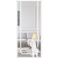 Insektenschutzrollo Katzengitter für Tür, Isolationstür-Bildschirm, Katzentürnetz 90x210cm, FELIXLEO
