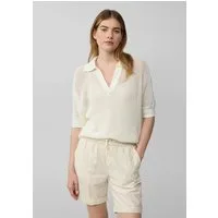 s.Oliver Kurzarmpullover Strickpullover Oversized Ajour-Polo