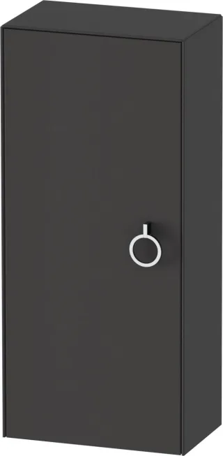 Duravit White Tulip Halbhochschrank Graphit Seidenmatt 400x240x880 mm - WT1323L5858 WT1323L5858