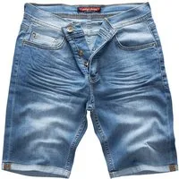 Rock Creek Jeansshorts Herren Shorts Denim Blau RC-2211