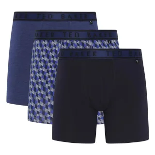 3er-Pack Herren Soft Atmungsaktive Baumwoll-Boxershorts