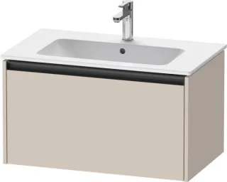Duravit Ketho.2 Waschtischunterbau wandhängend Taupe Matt 810x480x440 mm - K25063091910000 K25063091910000