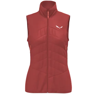 SALEWA - Ortles Hybrid TirolWool® Responsive Weste Damen - Rot (Gr.40)