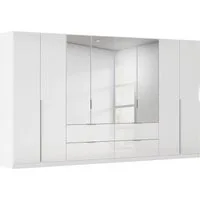 OTTO home Drehtürenschrank Kleiderschrank Schrank Garderobe AGORDO mit Dekor- oder Hochglanzfront (in zwei Griff-Farben, Breiten 91-360 cm) mit Außenschubkästen, in 7 Breiten und 2 Höhen MADE IN GERMANY