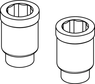 Ideal Standard Adapter 8X20, 8X18 B961536NU