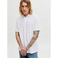 Jack & Jones Poloshirt JPRBLUWILL SS WASH POLO SN Baumwolle, regular fit