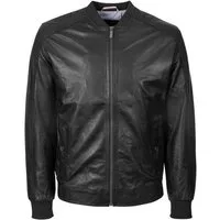 bugatti Lederjacke Zagreb Herren Bomberjacke, Freizeitjacke, Blazer, Pufferjacke, Übergangsjacke