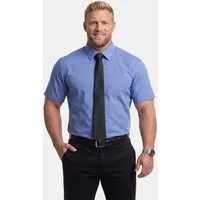 Men Plus Kurzarmhemd Businesshemd Halbarm EasyCare Kentkragen