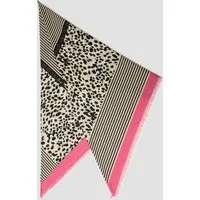 s.Oliver Schal Schal, Tuch mit Leo-Print