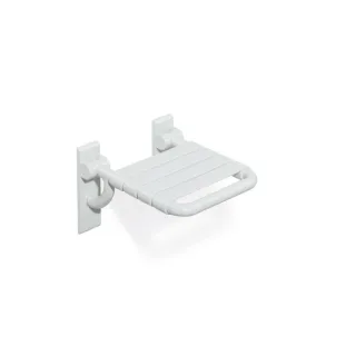 HEWI Klappsitz Serie 801 8015120099 345 x 408 mm, reinweiss