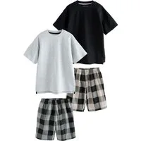 Next Pyjama Karierte Pyjamas, 2er Pack (4 tlg)