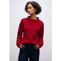 STREET ONE Strickpullover mit Rippbündchen
