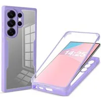 Tec-Expert Handyhülle 360 Grad Handy Hülle für Samsung Galaxy S26 Ultra, Rundum Schutz Cover Case Bumper robust Vollschutz