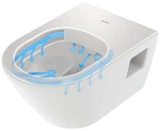 Duravit D-Neo WC-Set wandhängend 370x540x400 mm - 45780900A1 45780900A1