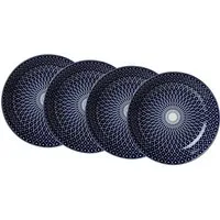Ritzenhoff & Breker Suppenteller ROYAL REIKO, (4 St), Teller Set, Keramik