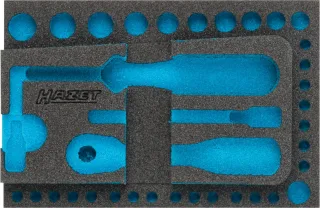 HAZET 2K-Weichschaum-Einlage leer - 163-350L
