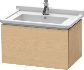 Duravit L-Cube Waschtischunterbau wandhängend Natur Eiche Matt 670x469x408 mm - LC616403030 LC616403030