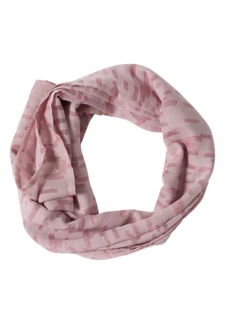 CECIL - Loop-Schal im Ausbrenner-Look velvet rose - Gr. - ONE SIZE