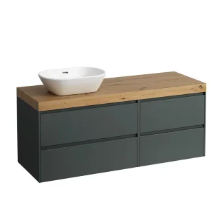 Laufen Waschtischunterschrank und Waschtisch-Platte LANI 495x1370x580 H4065821122661