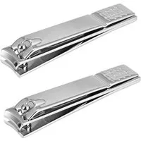 Everhomely® Nagelknipser-Set 2x Nagelklipser - klein & groß für Fussnägel Fingernägel Make-Up, 2er Set, 2-tlg., 2-teilig, 2 Größe