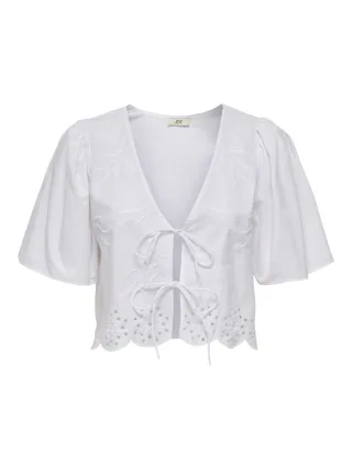 JDY - Bluse - Jdyalice weiß - Gr. - M