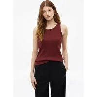 s.Oliver Muscleshirt T-Shirt Geripptes Top im Slim Fit mit Stickerei