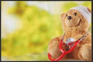 Fussmatte Kinderarzt 6072 | Größe: 60 cm x 45 cm