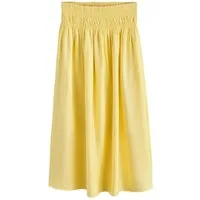LAURA ASHLEY Maxirock Laura Ashley gesmokter Maxirock (1-tlg)