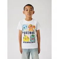 Name It T-Shirt NKMDAZZ – Shirt mit Pokémon-Print und Rundhalsausschnitt bedruckt, casual, regular fit, Jersey, Rundhals