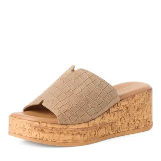 Tamaris - Da.-Pantolette brown structure - Gr. - 39
