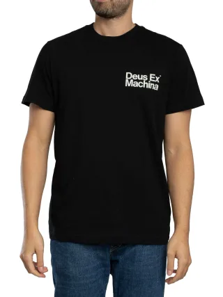 Deus Ex Machina Plenty Good Rückengrafik-T-Shirt, Schwarz