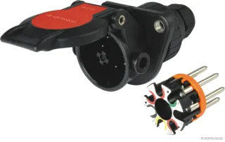 HERTH&BUSS Steckdose, 7-polig, 24 V - 51305257