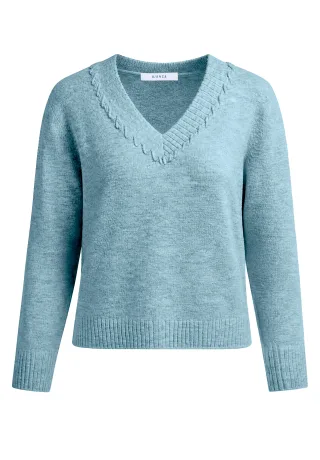 BIANCA Moden GmbH & Co. KG - VENUS stone blue melange - Gr. - 38