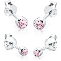 Elli Ohrring-Set 925 Sterling Silber, mit Kristallen von Swarovski®