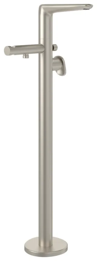 Villeroy & Boch Einhebel-Badewannenarmatur Antao 155x880x240mm Brushed Nickel Matt TVT11100400064
