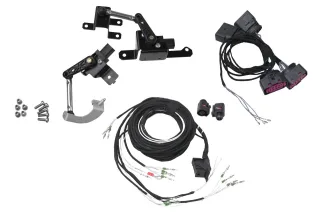 Original Kufatec Kabelsatz Kabelbaum Adapter Kabel aLWR Komplett-Set für VW Golf 4 IV Scheinwerfer ab 08/2002-