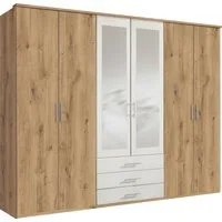 Wimex Kleiderschrank Ben mit jeweils drei Schubkästen