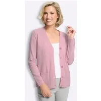 Sieh an! Strickjacke Strickjacke Langarm Jersey