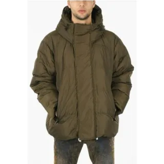 Dsquared2 Militärgrüne Daunenjacke