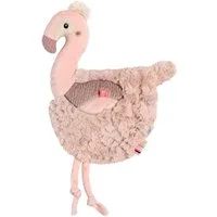 Fehn Kuscheltuch Lazy, Crazy & Pink, Schmusetuch Flamingo