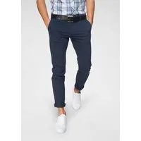 Jack & Jones Chinohose JJIMARCO mit Badge und hohem Tragekomfort unifarben, modisch, slim fit, Baumwollmischung