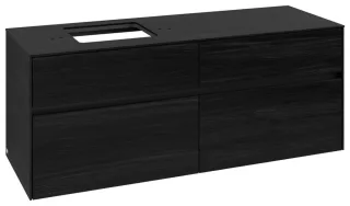 Villeroy & Boch Waschtischunterschrank Collaro C132B0 1400x548x500mm m. Bel. 4 Ausz. Waschtisch li B C132B0AB