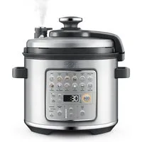 Sage Multikocher SPR680BSS Schnellkochtopf, Dampfgarer, 1100 W, The Fast Slow GO
