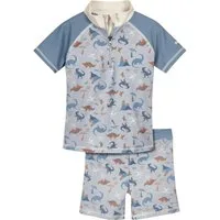 Playshoes Badeanzug UV-Schutz Bade-Set Dino allover