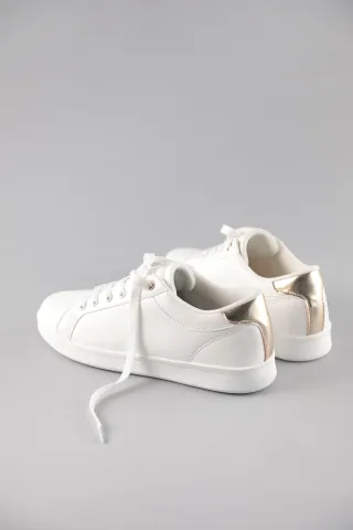 Aniston SHOES Sneaker Schnürschuh, Freizeitschuh mit Metallic-Akzent - NEUE KOLLEKTION