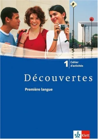 Découvertes / Cahier d'activités. Première langue - Band 1