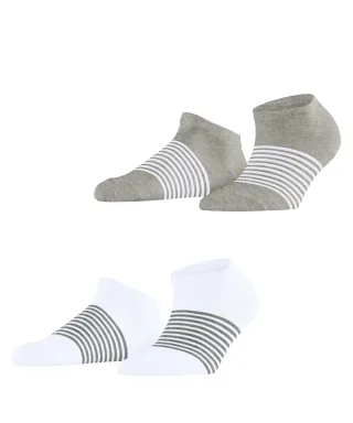 ESPRIT socks & tights - Esprit Summer Stripe 2-Pack Damen sortiment - Gr. - 40.5