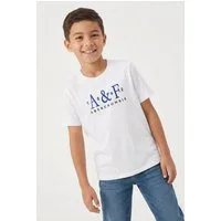 Abercrombie Kids T-Shirt AFB SIGNATURE TEE mit Logo-Stickerei, for girls