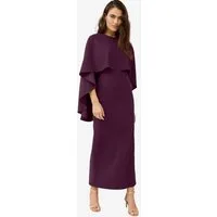 Next Jerseykleid Maxikleid mit Cape (1-tlg)